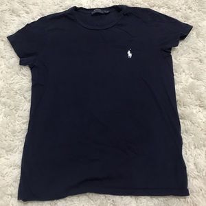 NAVY BLUE POLO RALPH LAUREN T SHIRT